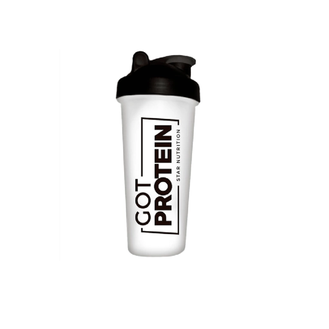 TCR - Vaso Shaker Got Protein Star Nutrition® - Color blanco traslúcido